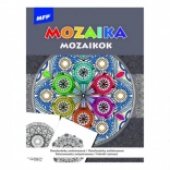 Livre de coloriage antistress Mosaïque 21x29 cm