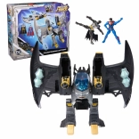 Set de figurines et avion Batwing – transformation DC METAL FORCE