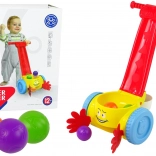 Chariot pousseur ramasse-balles pour enfants
