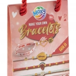 Kit créatif pour fabriquer des bracelets Or