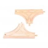 Aiguillage en T 2 pcs Bigjigs Rail