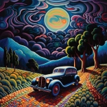 Puzzle Nuit en Transylvanie 1000 pièces