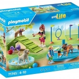 Playmobil myLife parc canin et parcours d’agility
