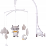 Mobile musical suspendu pour bébés Chipolino Raton laveur