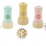 Kaléidoscope en bois coloré