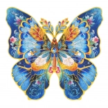 Puzzle en bois Papillon Morpho Helena