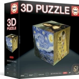 Puzzle 3D cube Art 216 pièces EDUCA
