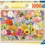Puzzle 1000 pièces Fleurs épanouies