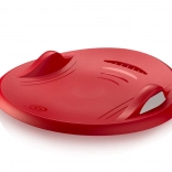 Assiette de luge Supernova 70 cm rouge