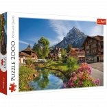 Puzzle TREFL 2000 pièces – Alpes en été