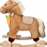 Cheval à bascule avec carotte