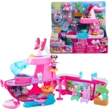Minnie Mouse Bowdazzling Yacht – yacht de jeu avec 14 pièces