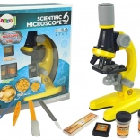Microscope Junior Ensemble Éducatif Jaune 100x 400x 1200x