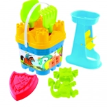 Set de sable avec château et moulin à eau