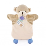 Marionnette en peluche loutre, 25 cm