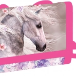 Portefeuille enfant en tissu motif cheval