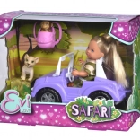 Poupée Evička Safari avec voiture