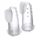 Canpol babies Première brosse à dent de doigt massante avec étui