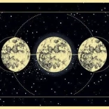 Puzzle panoramique Galaxy Phases de la Lune 1000 pièces