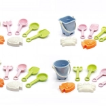 Set de sable avec seau et outils