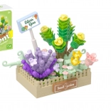 Coffret de construction KOCO mini arrangement floral de succulentes, 232 pièces