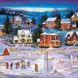 EUROGRAPHICS puzzle Étoiles sur la glace 1000 pièces