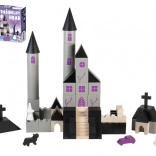 Jeu de construction en bois Château hanté