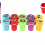 Tampons auto-encreurs Mes premières voitures, ensemble plastique 10 pcs