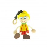 Pinocchio avec chapeau sur ressort