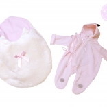 Vêtement pour poupée Nouveau-Né avec design dinosaure
