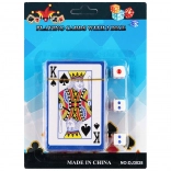 Set de cartes avec paquet et dés
