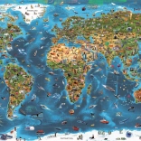 Educa puzzle Merveilles du monde 1000 pièces