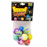 Set de balles rebondissantes 12 pcs, 2,5 cm