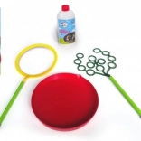 Fru Blu grand set pour bulles géantes et mini avec recharge 0,5 l