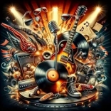 Peinture diamant Inspiration musicale 30 × 40 cm