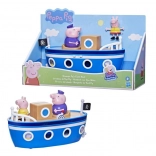 Peppa Pig – le bateau à vapeur de Papy, jouet bateau avec figurines