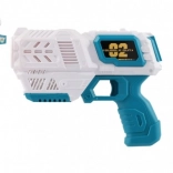 Pistolet à bulles avec recharge 19cm