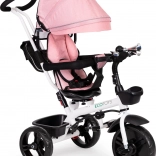 Tricycle enfant avec siège pivotant 360° rose ECOTOYS