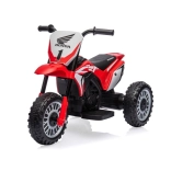 Tricycle électrique pour enfants Honda CRF 450R rouge