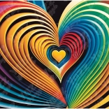 Puzzle Au cœur 1000 pièces YAZZ