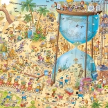 Puzzle HEYE ZOO folle – Exposition du désert 1000 pièces