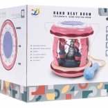 Tambour interactif avec microphone – cube multifonction avec sons, lumières et carrousel (18 mois+)