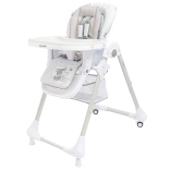 Chaise haute BABY MIX Infant, grise