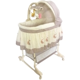 Berceau multifonction avec mobile et auvent MILLY MALLY Sweet Melody Moon