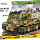 Set de construction COBI Panzerjäger Tiger (P) Elefant – collection historique 1:28