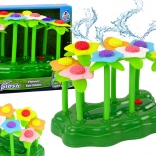 Jouets d’eau de jardin Fontaine fleurie pour enfants avec éclairage