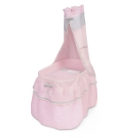 Lit à roulettes pour poupées avec baldaquin et couette Sophie – DeCuevas