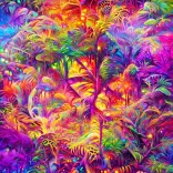 Puzzle Enjoy Tapisserie de la jungle 1000 pièces