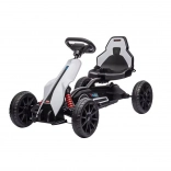 Kart à pédales pour enfants BABY MIX Speedster blanc