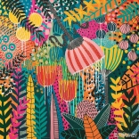 Puzzle carrés Flowery : Belle Avenir 1000 pièces HEYE